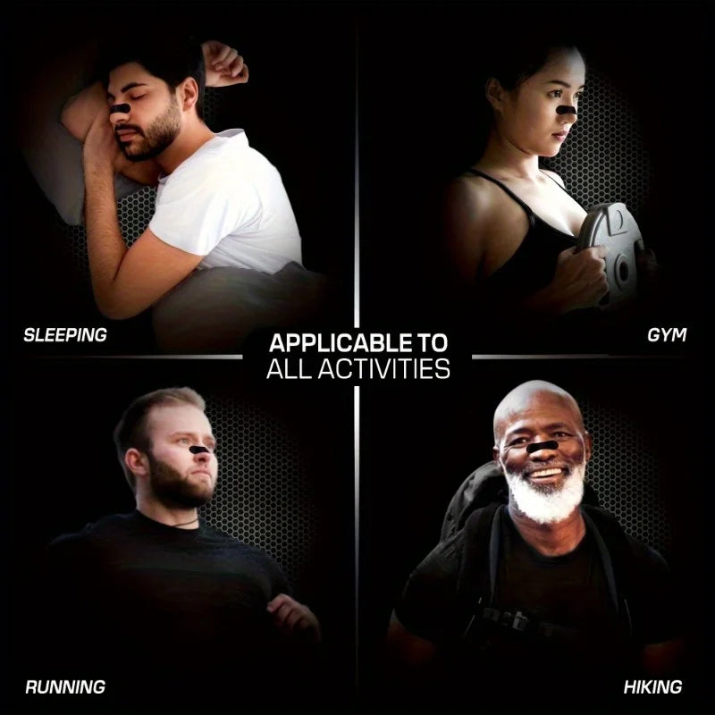 Breathe Easier: Sports & Sleep Nasal Strips